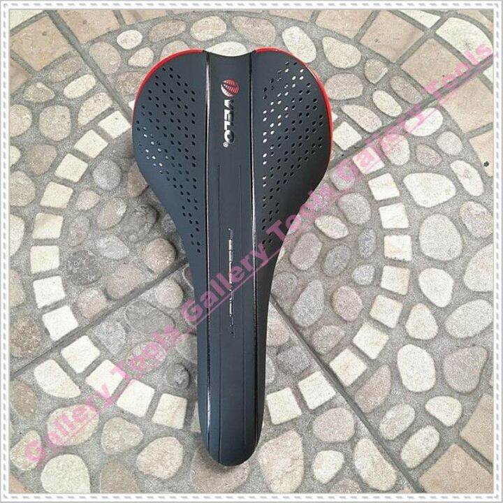 SADEL MTB VELO HITAM MERAH 1353 Sepeda Aksesoris Sparepart