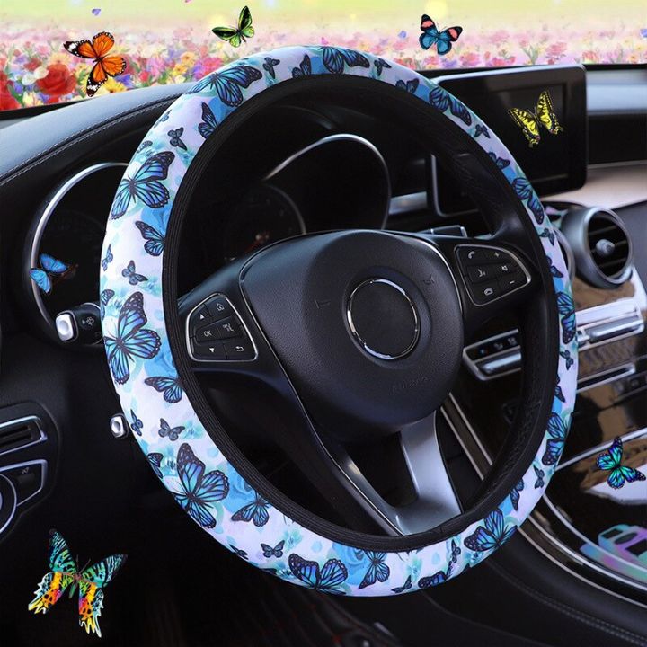 car-accessories-flower-butterfly-style-no-inner-ring-elastic-band-grip-for-37-38-cm-14-5