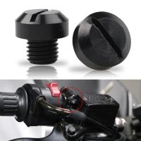 3pcs M10 Motorcycle CNC Rear View Mirror Hole Plug Screws Caps Bolt For Husqvarna Svartpilen Vitpilen Z125/ Z400/ Versys 650