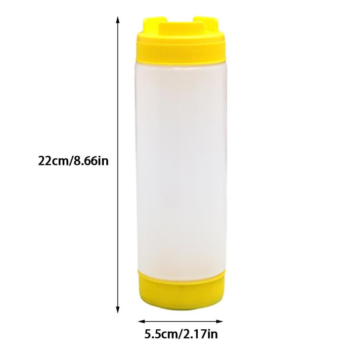 3pcs-16oz-self-sealing-refillable-tip-large-valve-home-kitchen-syrup-inverted-plastic-catering-for-condiment-sauces-restaurants-ketchup-sour-cream-squeeze-bottle