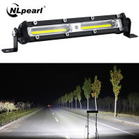 NLpearl 12V 24V LED Work Light Bar 6500K Strip Light For Tractor Car Spotlight LED Bar Light Bar Offroad 4x4 Truck A Spot Lamp