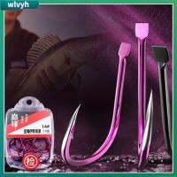 WLVYH เครื่องมือสำหรับปลาสเตอร์เจียนที่มีหนามแบบ DIY อุปกรณ์เอ็นตกปลาหญ้าแฮร์ริ่งตะขอเบ็ดตกปลาลับคมมาก