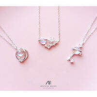 MeeningBrand❀สร้อยคอเงิน  HOLOGRAM GALAXY COLLECTION SILVER [02-0107-0109]