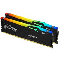 KINGSTON FURY BEAST RGB DDR5 32GB 6000 MHz (16GBx2) แรม RAM AMD EXPO (KF560C36BBEAK2-32)