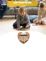 【YF】 Kalimba Thumb Flat Board Mahogany Mbira Musical Instrument Kid