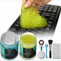 MECO 2PCS Cleaning Gel Universal Dust Cleaner Gel Remover Keyboard Cleaning Tools For PC Computer Keyboards Car Camera Printers Lens Cleaners