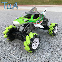 TaA Kyamrc 1:16 Lateral Drift Stunt รถ Shark Head 4wd 360องศาหมุนรีโมทคอนโทรลรถปีนเขา Light