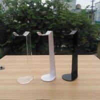 ✻♕ Headset Stand Head Phone Holder Solid Base Supporting Bar for Most Headphone Sizes Acrylic Material Display Frame