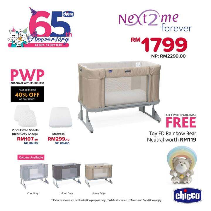 Chicco Next2Me Forever Crib Lazada