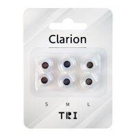 TRI Clarion หูฟังหูฟังซิลิโคน3คู่สำหรับ S/M/L ขนาดอุปกรณ์เสริมสำหรับหูฟังหูฟังหูฟังแบบมีสาย TRI X HBB KAI I3 Pro IEM