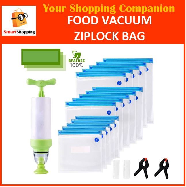 Reusable Zip Lock Vacuum Sealer Sous Vide Bags For Food Storage