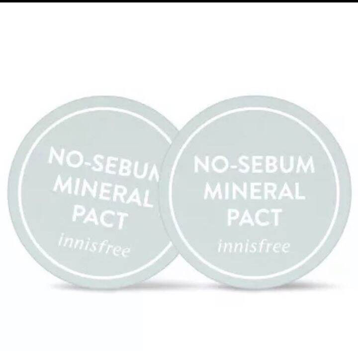 nnisfree-no-sebum-mineral-powder-pactแป้งฝุ่นอัดแข็งคุมมัน