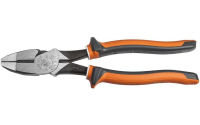 Klein Tools 20009NEEINS Heavy Duty Insulated Side-Cutting Pliers, Streamlined Design with Knurled Jaws and 1000 V Rating Heavy Duty Cutting Slim Handle