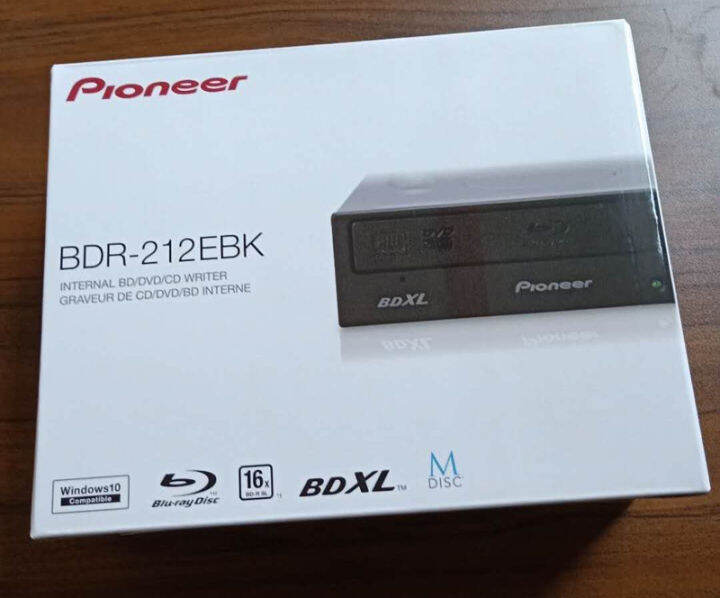 Pioneer Pioneer Bluray Burner BDR212EBK Desktop Computer Builtin CD