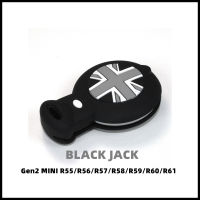 ซองยางเข้ารูป Silicone Key FOB Black Jack (ธงขาติอังกฤษ ดำ/ขาว) [สำหรับ Gen2 MINI รุ่น R55/R56/R57/R58/R59/R60/R61] (สินค้าพร้อมส่ง)