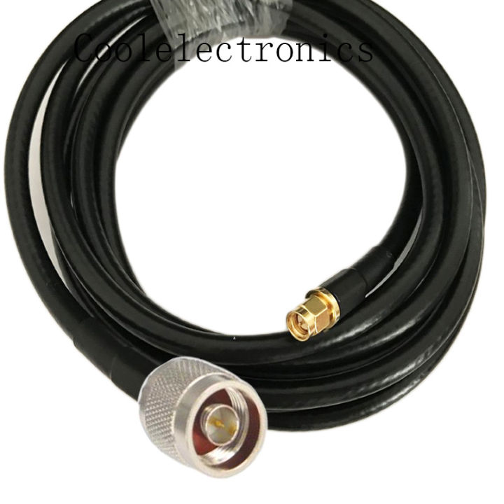 5D-FB SMA male to N male connector 50-5 Coaxial Cable RF Adapter Coax Cable 50Ohm 50cm 1/2/3/5/10/15/20/30m
