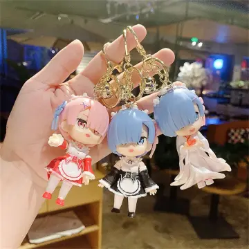 Anime BOCCHI THE ROCK! Hitori Ryo Ikuyo Cosplay PVC Figure Pendant Keychain  Keyring Figure Kids Toy