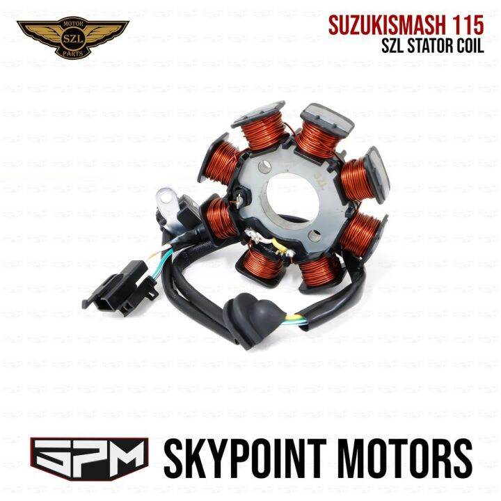 ♒SZL STATOR COIL FOR SUZUKI SMASH 115 GD115 (9852641) Lazada PH