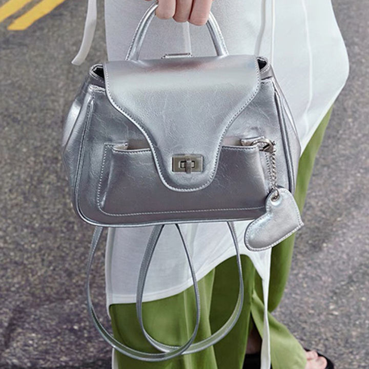 กระเป๋าเป้น่ารักขนาดเล็กผู้หญิงกระเป๋าเป้สะพายหลังเดินทางฤดูร้อนแฟชั่นเรียบง่ายชุดสายเดี่ยว