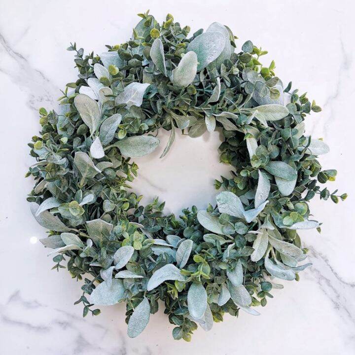 1-piece-lambs-ear-leaves-garland-artificial-greenery-garland-in-gray-green-for-farmhouse