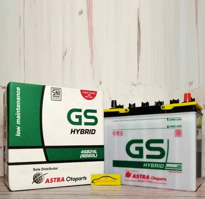AKI GS ASTRA HYBRID NS60L ACCU AKI GS HYBRID LIVINA LATIO SENTRA SUNNY