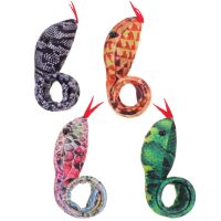 Limited Time Discounts 4 Pcs Snake Ring Slap Bracelets Boys Infant Boy Toys Wristband Snake Snap Bracelet Cloth Snake Toy Baby Fluffy Stuffed Animals