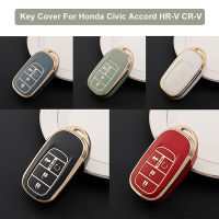 For Honda Key Fob Cover TPU Key Case Cover Key Fob Cover for 2022 Honda Civic Accord Sport SI EX EX-L Touring Car Key Shell