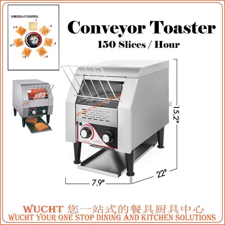 Conveyor Toaster 150pcs per Hour Bread Toaster