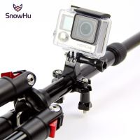 Snowhu อุปกรณ์เสริมสำหรับ Gopro กล้องแฮนด์ยึดติดกับจักรยานที่วางฮีโร่ขายึดกล้องโกโปร8 7 6 5 4 3สำหรับ Gp01กล้อง Xiaomi Yi 4K