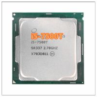 แกน I5-7500T I5 7500T 2.7 GHz ใช้ Quad-Core Quad-Thread เครื่องประมวลผลซีพียู6M 35W LGA 1151 Gubeng