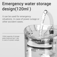 ROJECO 2L น้ำพุแมว น้ำพุสัตว์เลี้ยง อัตโนมัติ น้ำพุหมา น้ำพุแมวติดเซ็นเซอร์น้ำพุแมวตัว มี4แบบ ให้เลือก