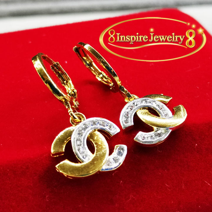 inspire-jewelry-ต่างหูฝังเพชรสวิส-งานคุณภาพเกรดพรีเมี่ยมงาน-design-จิวเวลลี่หรู-งานจิวเวลลี่