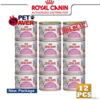 นาทีทองลด 50% แถมส่งฟรี *ล๊อตใหม่* Royal Canin Mother and Baby Cat (ลูกแมว/แมวป่วย/แม่แมว) 195g 12 กระป๋อง  เบบี้แคต  เนื่้อมูส Babycat