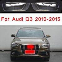 Q3ไฟหน้ารถปกสำหรับ Audi 2010 2012 2013ที่บังแสงแก้ว2015โปร่งใสอุปกรณ์ตกแต่งรถยนต์