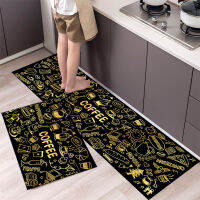 Fashionable Simple Nordic Style Kitchen Floor Mat Household Carpet Long Strip Door Mat Modern Home Decor