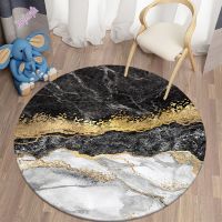 Modern light luxury fashion round carpet soft flannel floor carpet bedroom kitchen carpet customizable carpet Table mat pet rugs