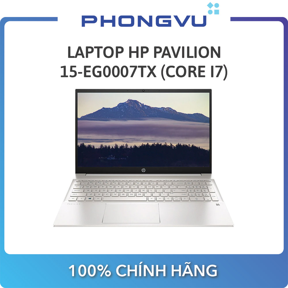 Laptop HP Pavilion 15-eg0007TX (2D9D5PA) (i7-1165G7) (Vàng)