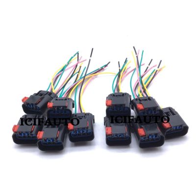 Ignition Coil Electrical Plug Connector 4-Way Pigtail Wire Harness For Jeep DODGE Chrysler