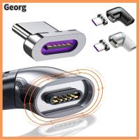 GEORG สนับศอก 120วัตต์ค่ะ Conventer Pd ชาร์จเร็ว แม่เหล็กแบบแม่เหล็ก อะแดปเตอร์ USB C ถึง Type C