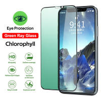 สำหรับ IPhone 14 Pro Max 13 12 11 Pro Max Mini XS X XR 6 6S 7 8 Plus SE 2020 SE3 2022ฝาครอบป้องกัน Eyes Green Ray กระจกนิรภัยป้องกันหน้าจอฟิล์ม
