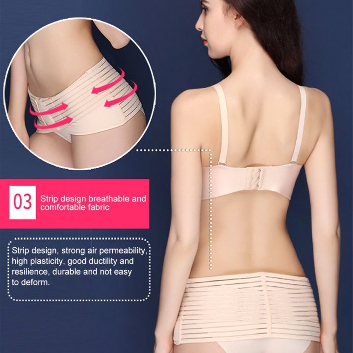 tike-women-postpartum-hip-pelvic-recovery-belt-waist-trimmer-body-shaper-sacroiliac-pelvic-bone-support-band-body-shaper-bandage