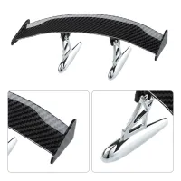 สปอยเลอร์ท้ายคาร์บอนไฟเบอร์เหมาะสำหรับรถยนต์ทุกคัน ABS Mini Trunk Wing Lip Decoration Body Kit สปอยเลอร์2021 Modification