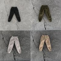 hot！【DT】◇ↂ  1/12 Loose Male Leggings Pants Pockets Trousers Elastic Waistband Accessories 6 Figure