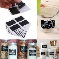 【YF】□  36Pcs Blackboard Stickers Household Jam Jars Organizer Labels Storage Bottles Tags Chalkboard Sticker Label