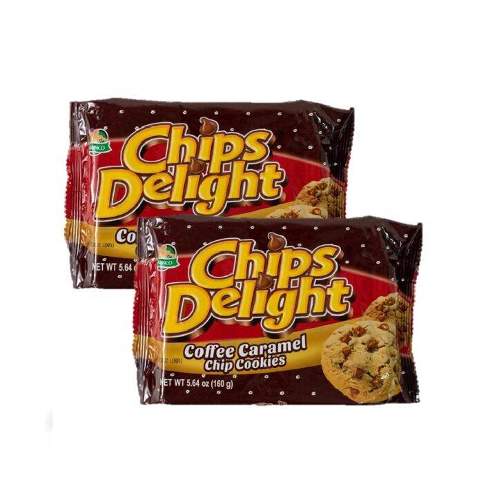 Chips Delight Coffee Caramel Chip Cookies 160g Pack of 2 Lazada PH