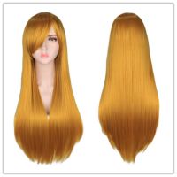 [COD] Anime wig anime cosplay 80cm universal long straight cross-border exclusive for one piece of hair