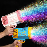 Bubble Rocket 69 Holes Bubbles Machine Launcher Shape Automatic Blower Soap Toys For Kids Children Gift Pomperos Toys