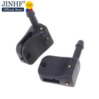 ขายร้อน2Pcs รถเครื่องซักผ้าหัวฉีดสเปรย์ Jet Sprinter ติดตั้งบนกระจกหน้ารถ Wiper Arm Pair