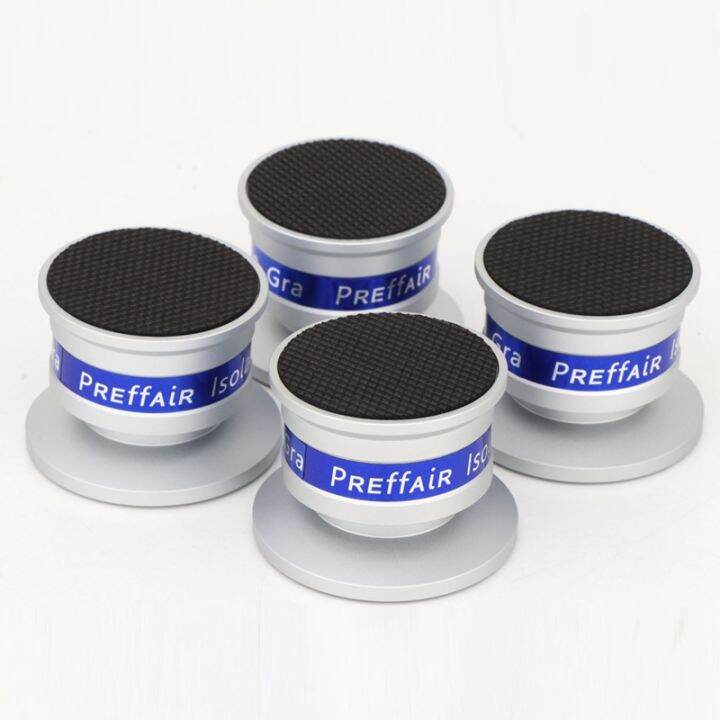 4 PCS Speaker Amplifier Shock Spikes Isolation Feet Stand Pad for