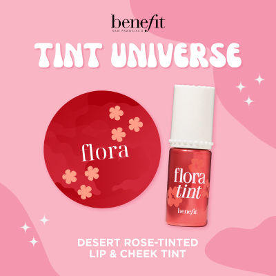 NEW! Benefit Flora Tint lip &amp; cheek stain